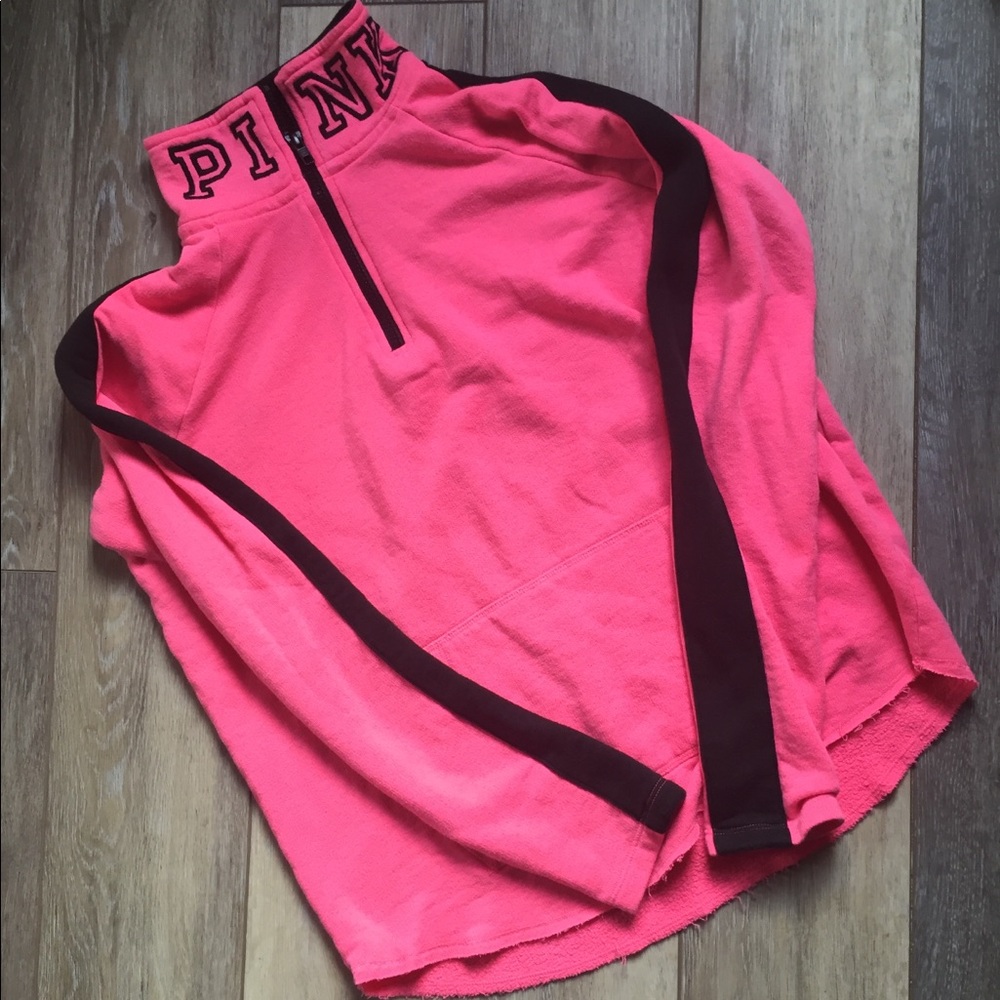 Victoria’s Secret 3/4 zip fleece sweatshirt